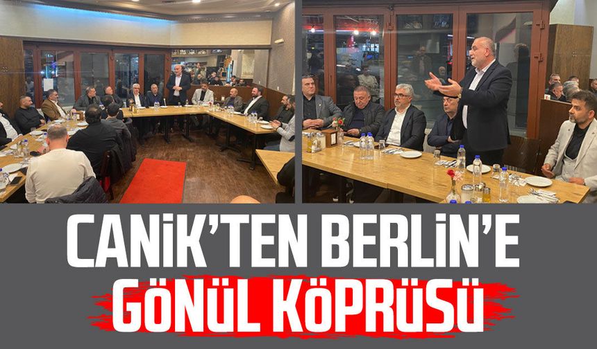 Canik’ten Berlin’e gönül köprüsü