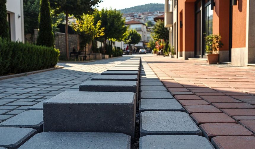 PARKE TAŞI İLE YAYA VE TAŞIT YOLU YAPTIRILACAKTIR