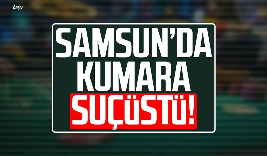 Samsun Terme'de kumara suçüstü!