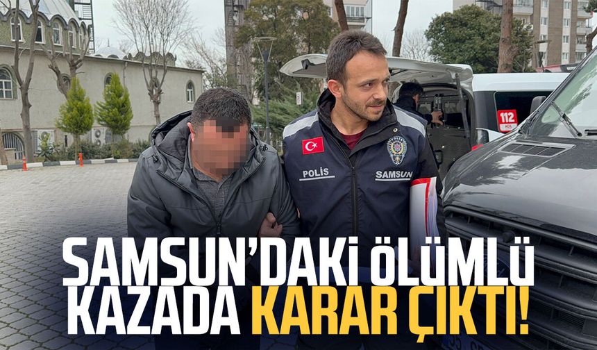 Samsun’da Arda Can’ın hayatını kaybettiği kazada karar çıktı!