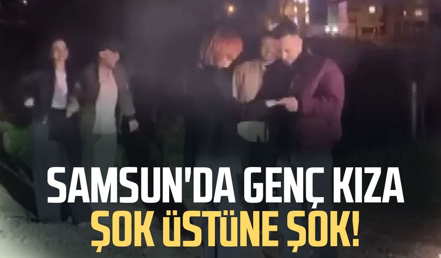 Samsun'da sınırları zorlayan evlilik teklifi!