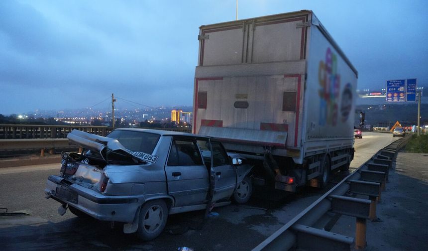 Samsun’da zincirleme kaza: Dört araç birbirine girdi