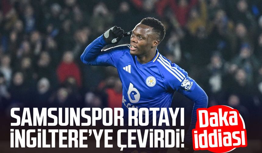 Samsunspor rotayı İngiltere’ye çevirdi! Patson Daka iddiası