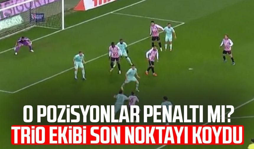 O pozisyonlar penaltı mı? Trio ekibinden Samsunspor yorumu