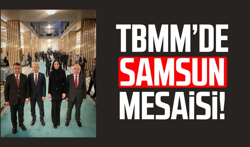 TBMM’de Samsun mesaisi! Çalışmalar ele alındı