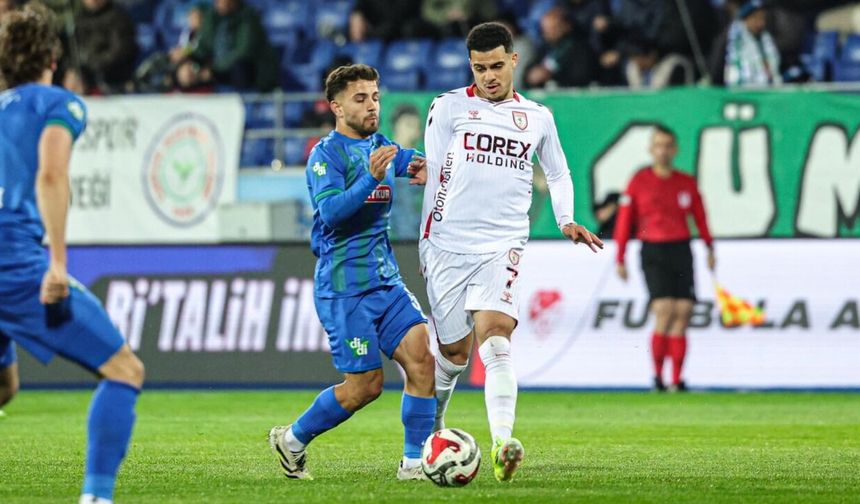 Samsunsporlu Elayis Tavsan'dan taraftarlara özür: "Ders çıkaracağız"