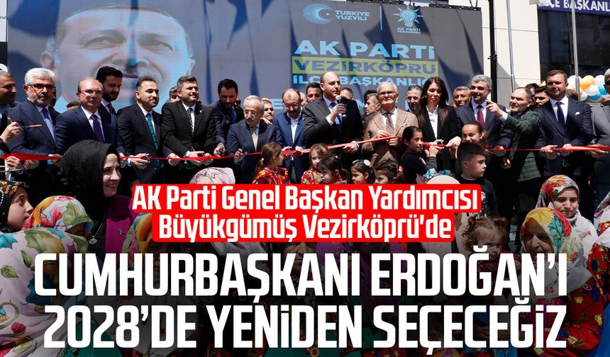 AK Parti Genel Başkan Yardımcısı Ahmet Büyükgümüş Vezirköprü'de