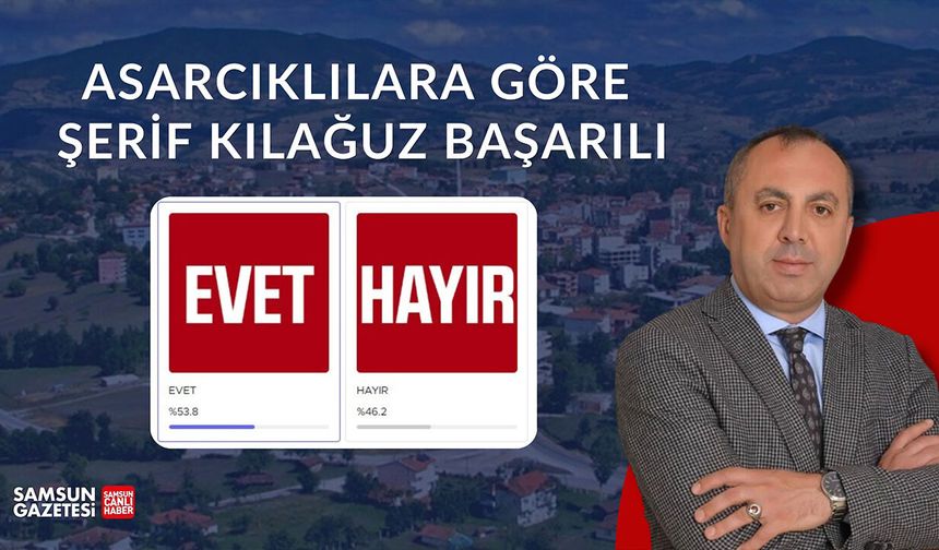 Asarcıklılara göre Şerif Kılağuz başarılı