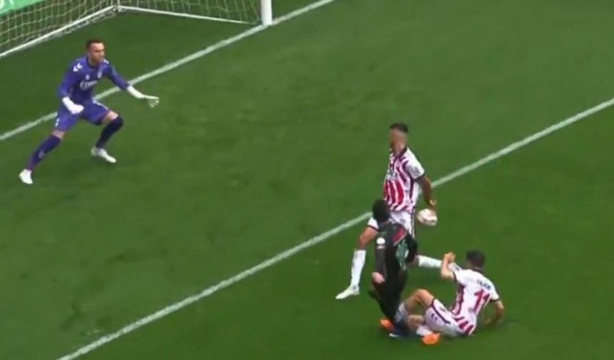 Aynı pozisyon, farklı karar! Samsunspor’dan "çifte standart" tepkisi