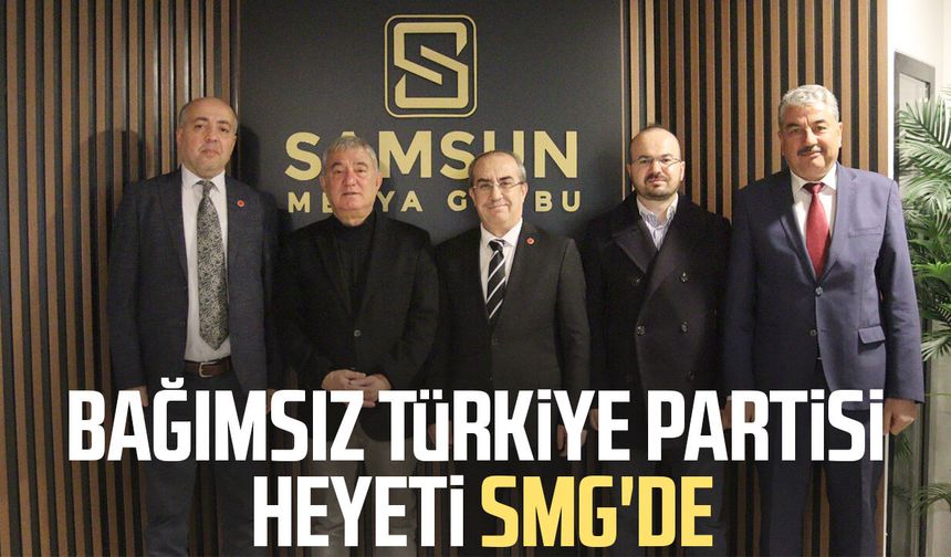 Bağımsız Türkiye Partisi heyeti SMG'de