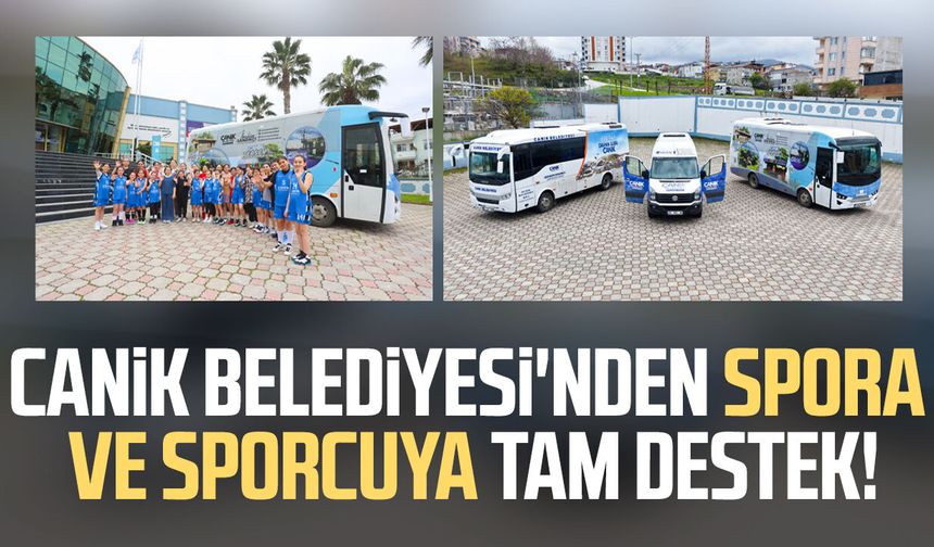 Canik Belediyesi'nden spora ve sporcuya tam destek!