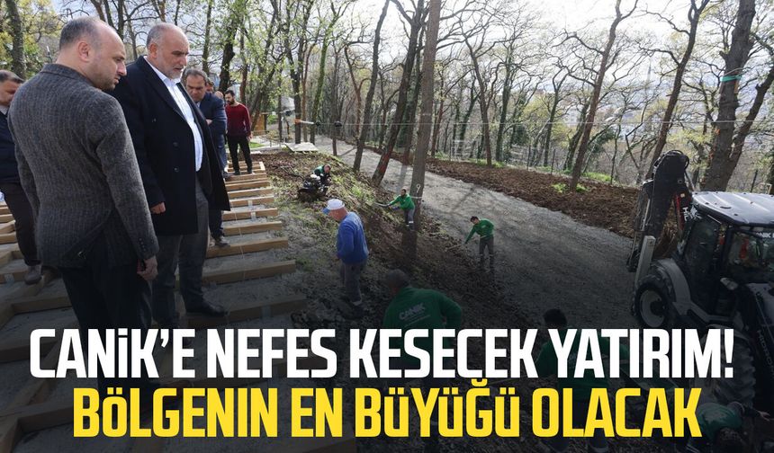 Canik’e nefes kesecek yatırım! Bölgenin en büyüğü olacak
