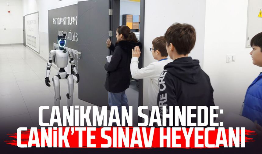 CANİKMAN sahnede: Canik’te sınav heyecanı