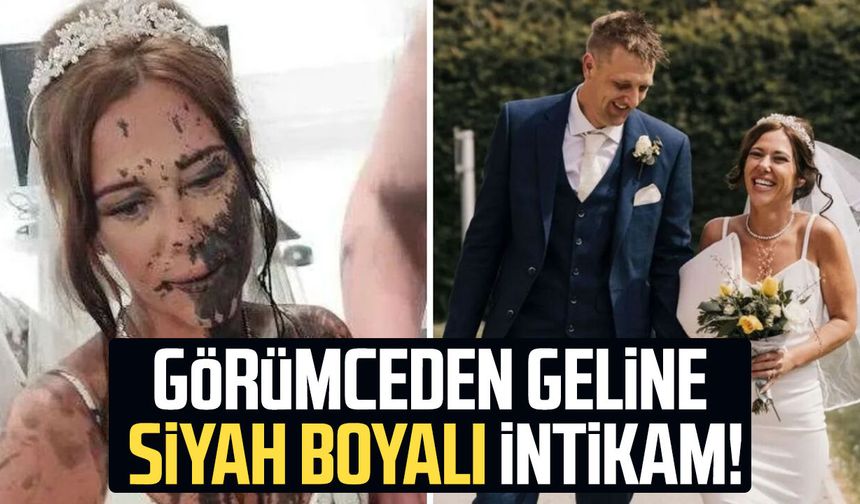 Görümceden geline siyah boyalı intikam