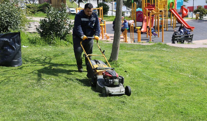 İlkadım’da parklar yenileniyor! Yeşil alanlarda çalışma seferberliği