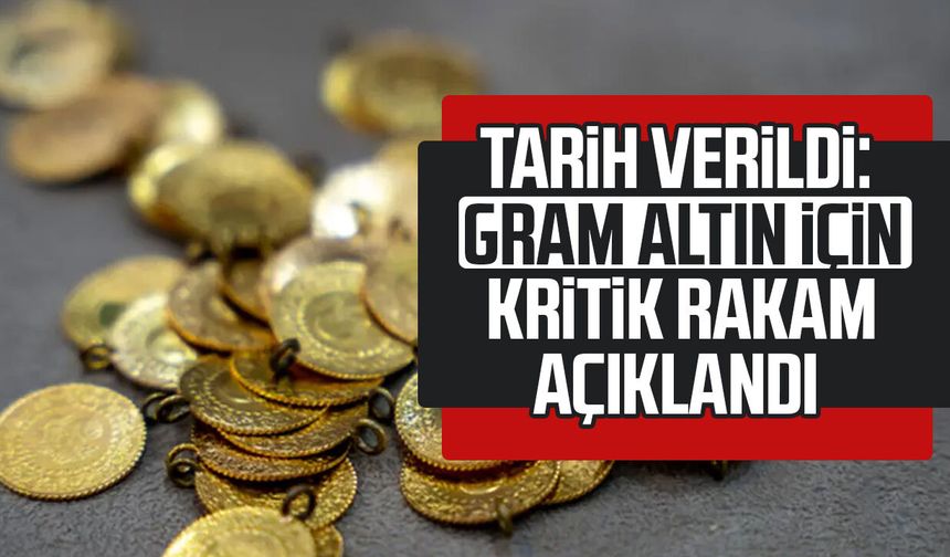İslam Memiş tarih verdi: Gram altın için kritik rakamı açıkladı