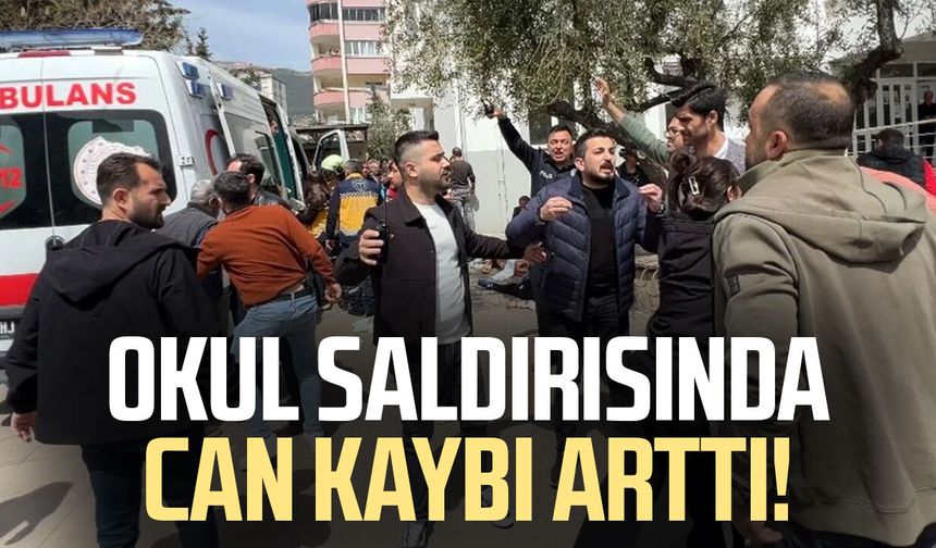 Kahramanmaraş'taki okul saldırısında can kaybı arttı!
