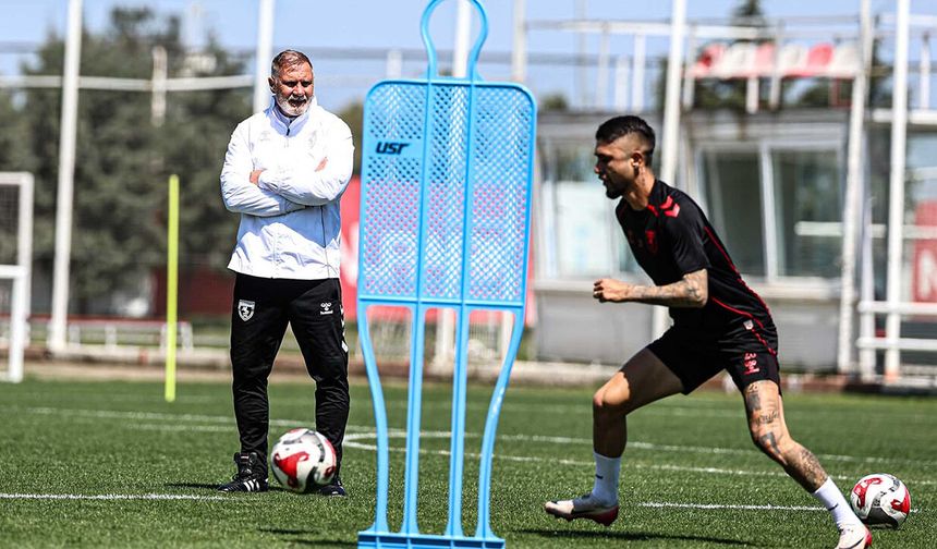 Kupaya veda eden Samsunspor rotayı lige çevirdi! Alanyaspor hazırlıkları