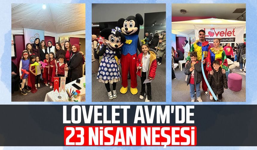 Samsun Lovelet AVM'de 23 Nisan neşesi - samsungazetesi.com