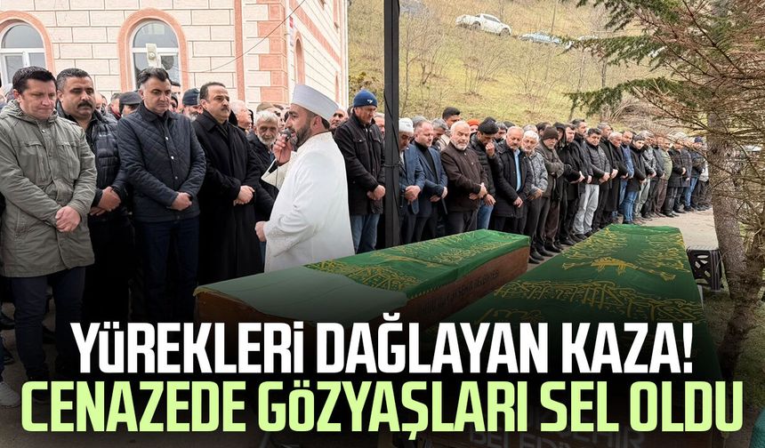 Ordu’da yürekleri dağlayan kaza! Cenazede gözyaşları sel oldu