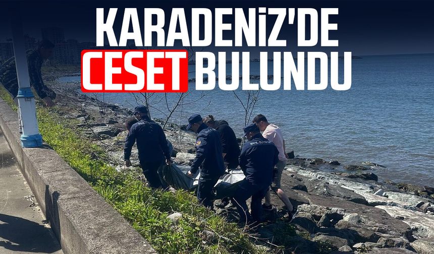 Rize Pazar'da denizde erkek cesedi bulundu