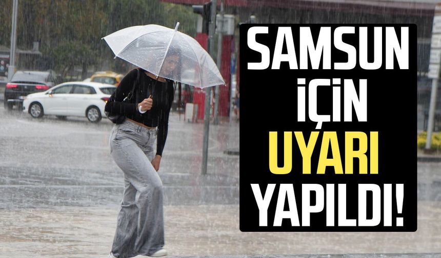 Samsun hava durumu 16 Mayıs Cumartesi