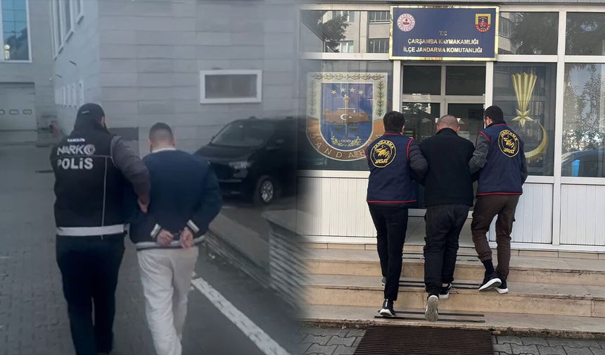 Samsun’da suçlulara geçit yok! Peş peşe operasyonlar