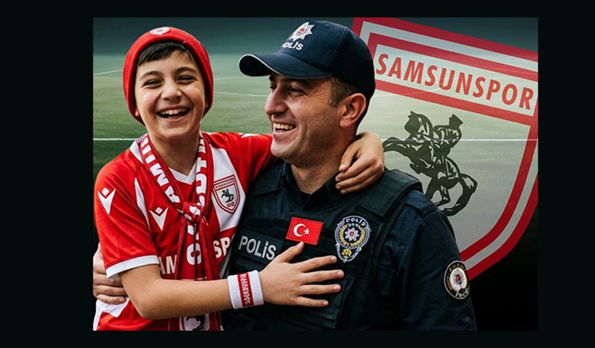 Samsunspor taraftarında açığa alınan polisler için çağrı!