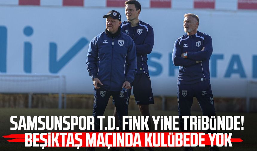Thorsten Fink yok, gözler Sebastian Hahn’da! Samsunspor kritik sınavda