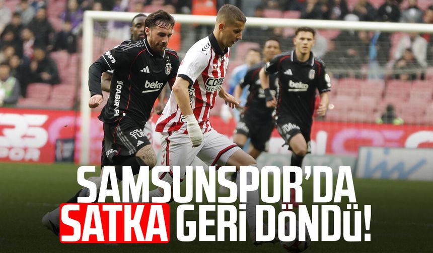 Samsunspor’da Lubomir Satka geri döndü!