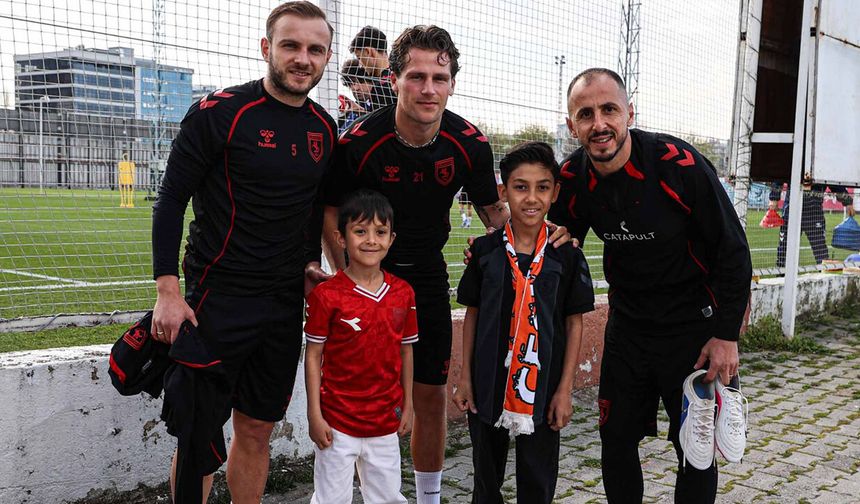 Samsunspor’dan minik taraftara anlamlı jest!