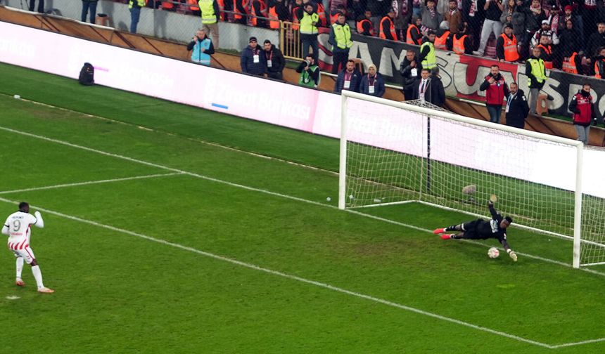 Samsunspor'dan penaltı tercihi çıkışı! "Talihsizlik oldu"