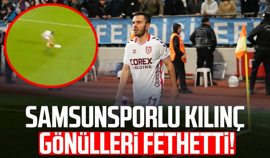 Samsunsporlu Emre Kılınç gönülleri fethetti!