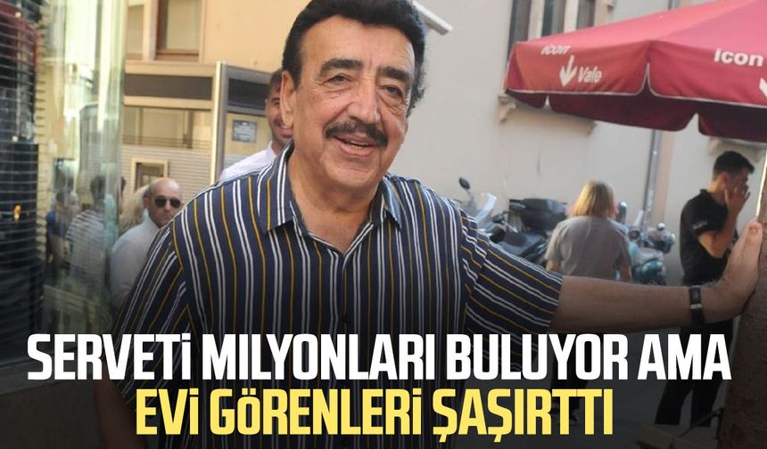 Hakkı Bulut'un evi görenleri şaşırttı