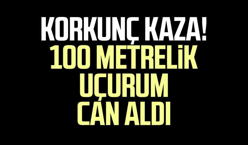 Trabzon'da kamyonet uçuruma yuvarlandı: İsmail Kotan hayatını kaybetti