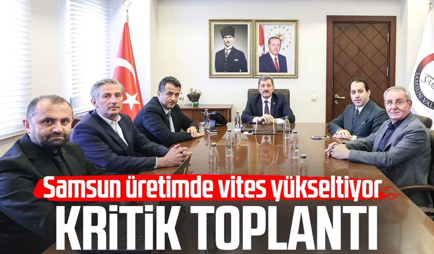 Yeni OSB masaya yatırıldı! Samsun üretimde vites yükseltiyor