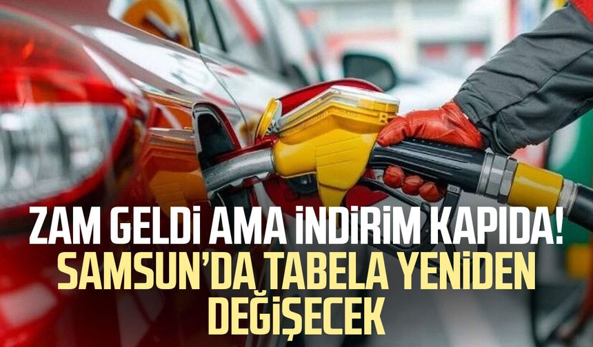 Zam geldi ama indirim kapıda! Samsun’da tabela yeniden değişecek - samsungazetesi.com