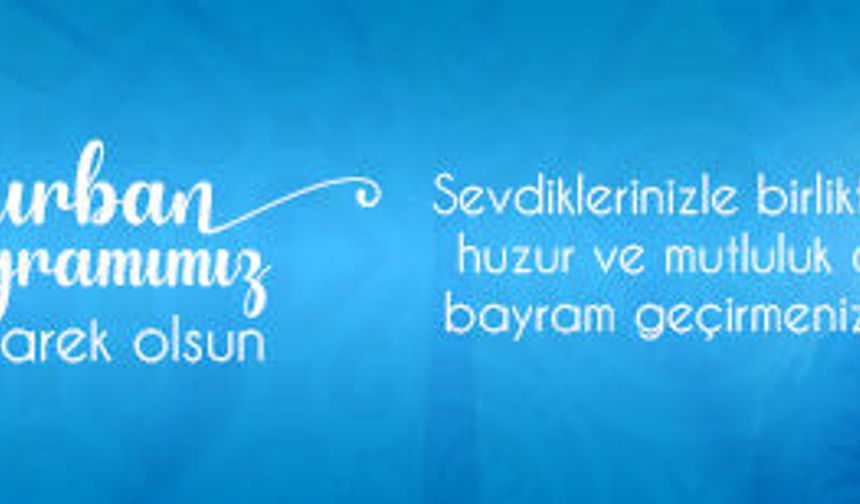 YEDAŞ'tan Kurban Bayramı kutlama mesajı