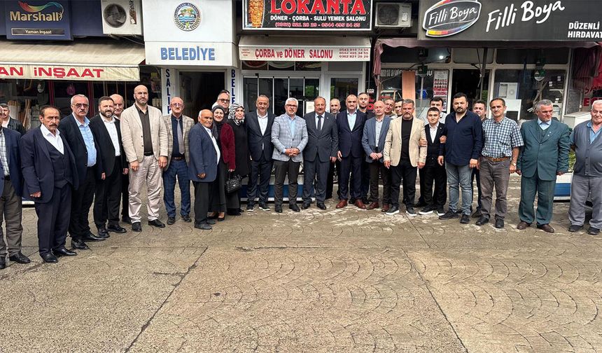 AK Parti Salıpazarı’nda bayramlaşma programı