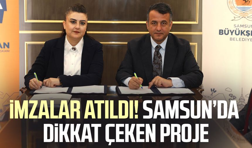 Samsun’da elektronik atık ve mesleki eğitim için imzalar atıldı!