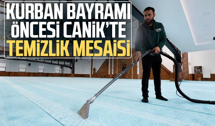 Kurban Bayramı öncesi Canik’te temizlik mesaisi - samsungazetesi.com