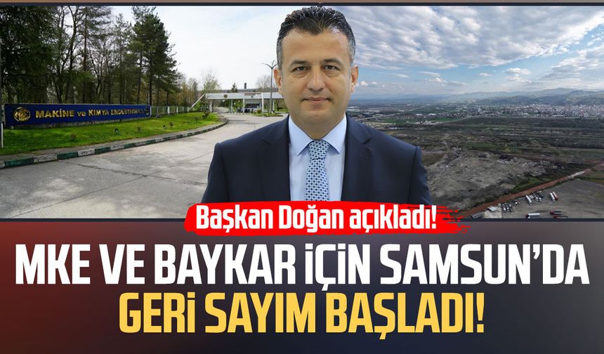 MKE ve BAYKAR için Samsun’da geri sayım başladı!