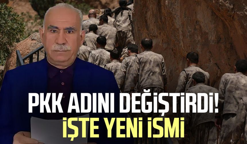 PKK adını değiştirdi! İşte yeni ismi