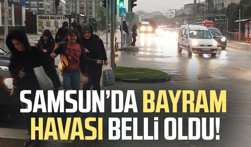Samsun’da bayram havası belli oldu!