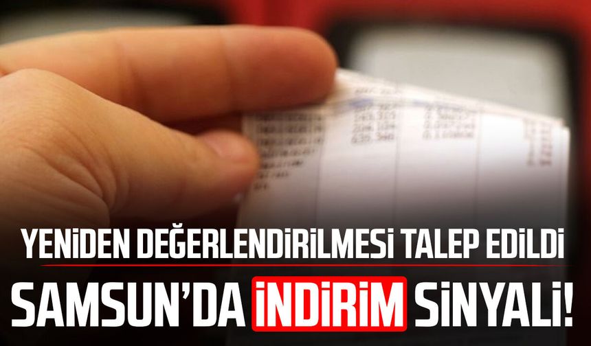 Samsun'da içme suyu tarifesine 'indirim' sinyali!