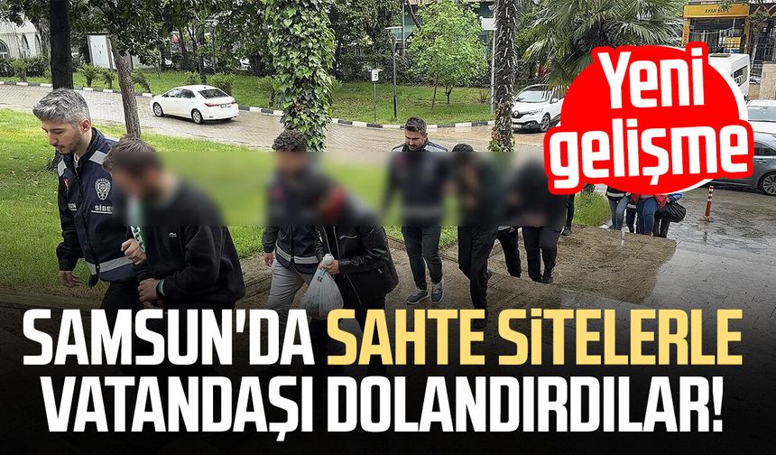 Samsun'da sahte sitelerle vatandaşı dolandırdılar! Karar belli oldu