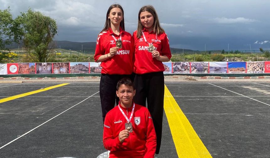Samsunspor Bocce Takımı şampiyonaya damga vurdu