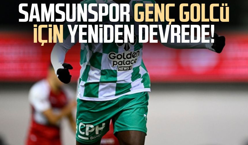 Samsunspor Pape Moussa Fall için yeniden devrede!