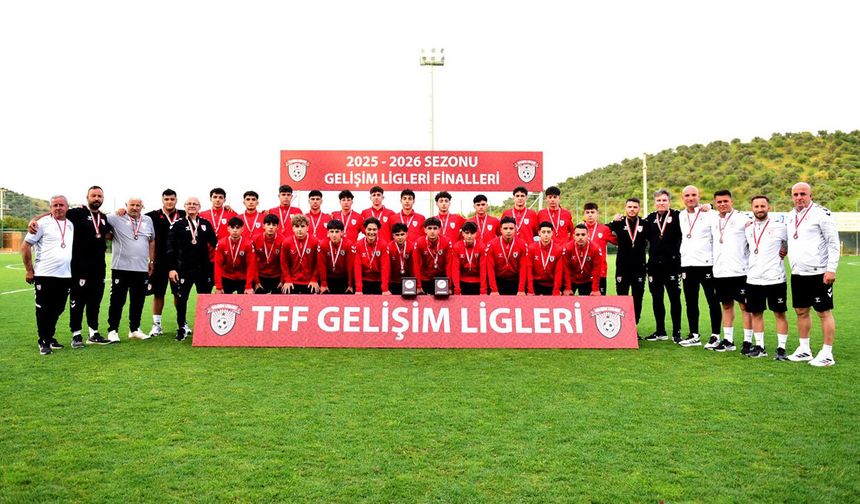 Samsunspor U16’dan örnek başarı!