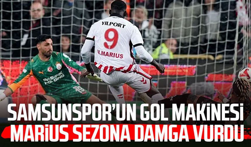 Samsunspor’da Marius Mouandilmadji farkı! Sezona damga vurdu